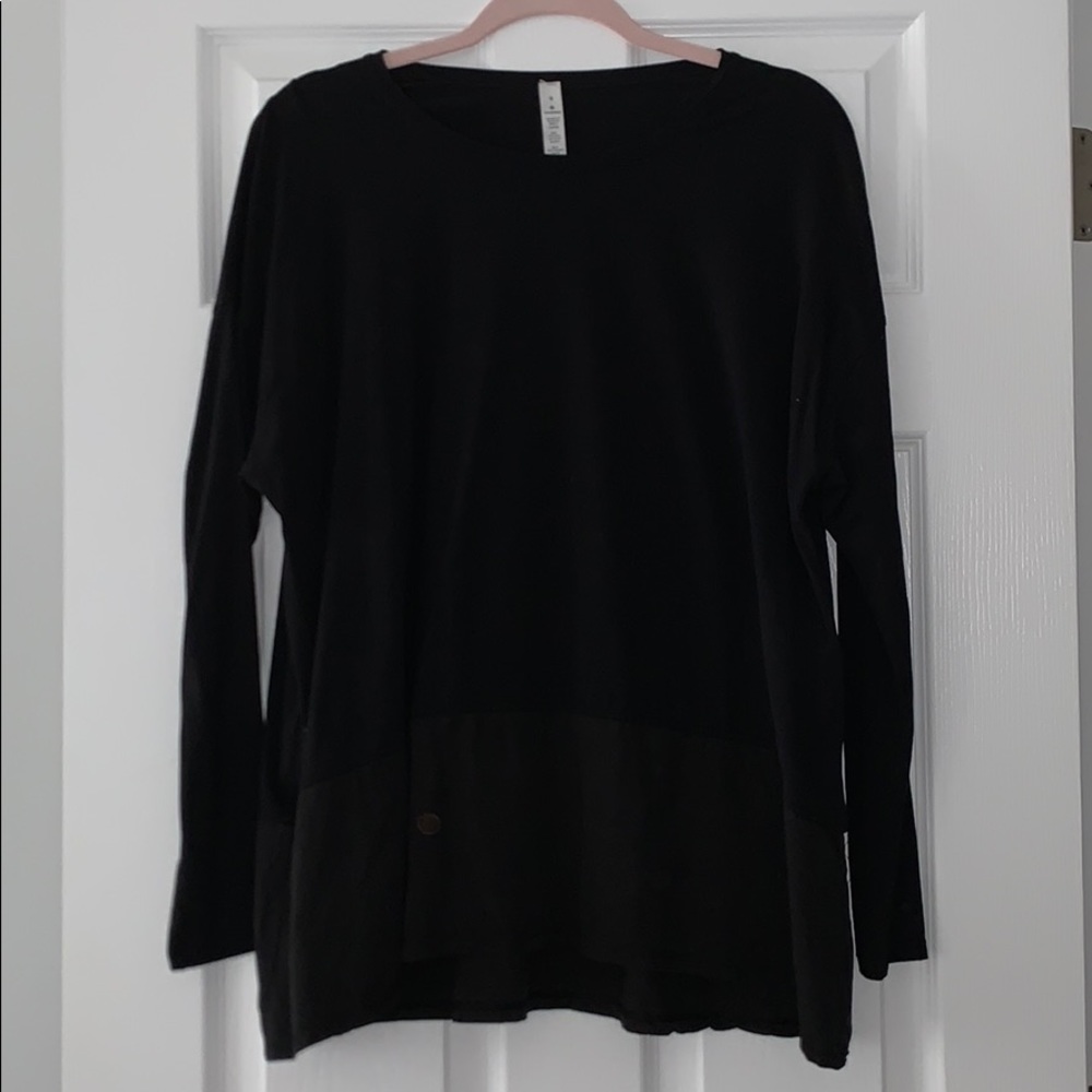 Lululemon long sleeve with peplum